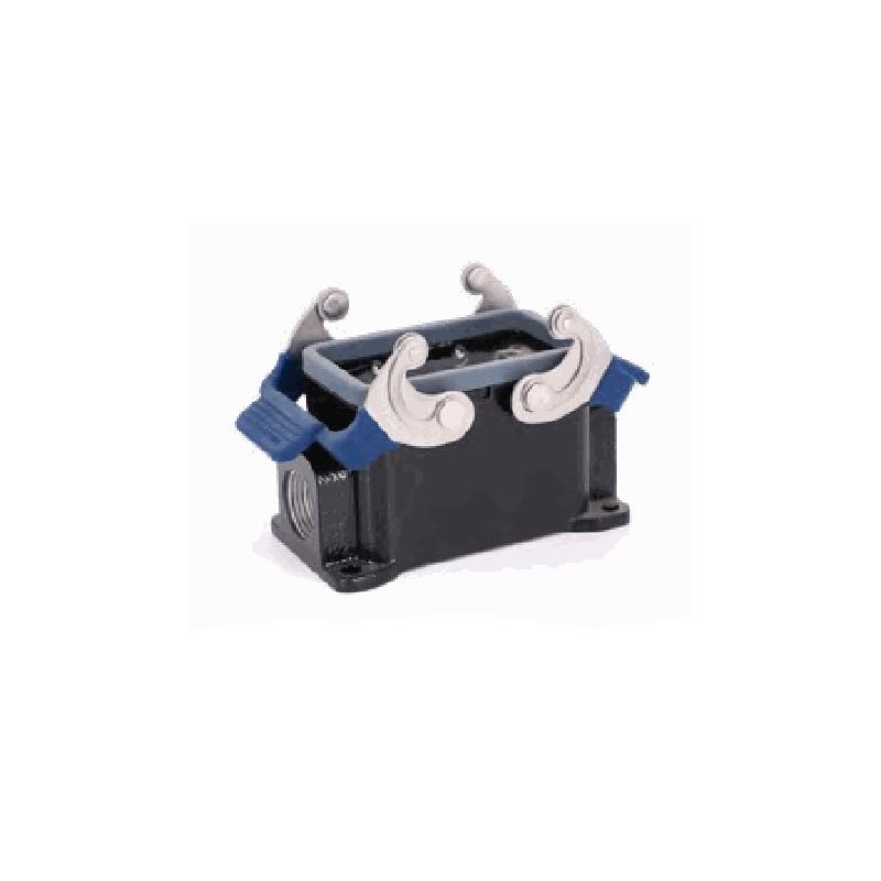 Capot 10B, Aluminium moulé sous pression, IP65, Sortie horizontale, PG16